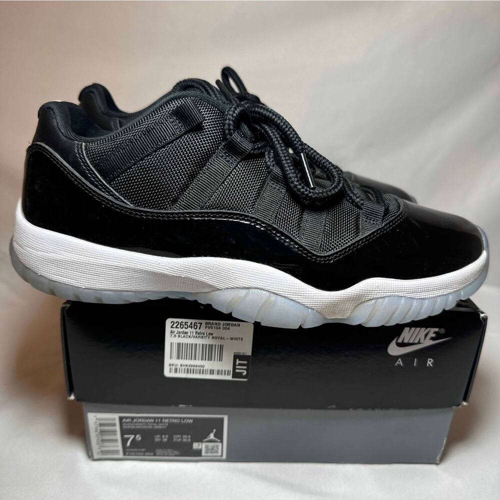 Size 7.5 - Nike Air Jordan 11 Retro Low Space Jam Men's Shoes